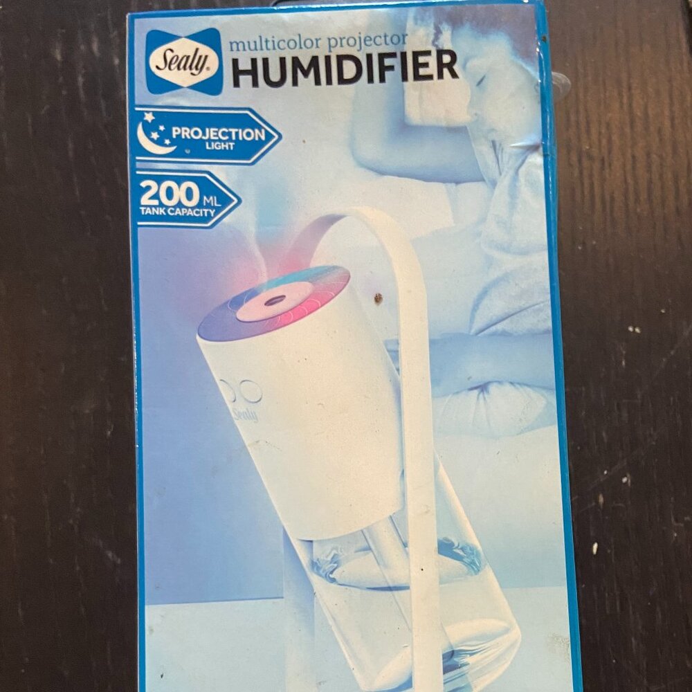 Sealy Multicolor Projector Humidifier